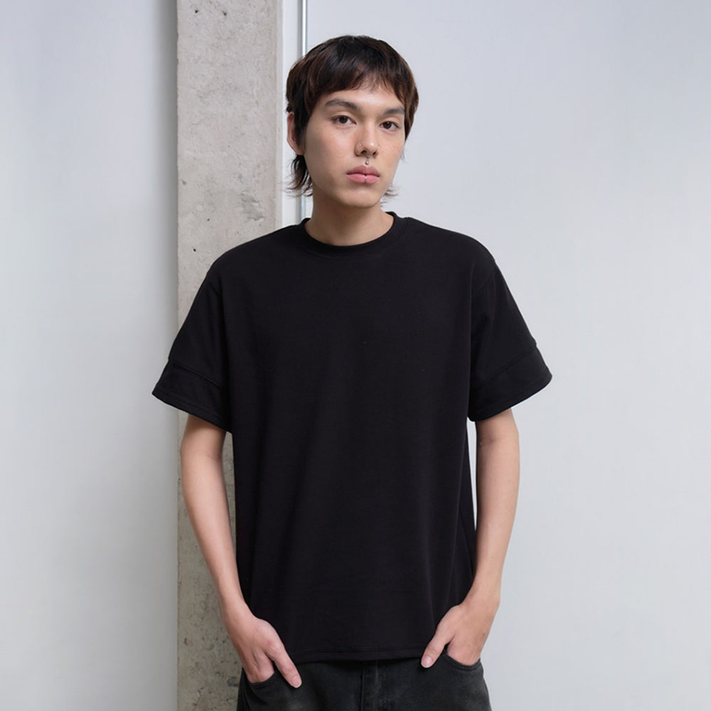 Garcon Back patch black tee