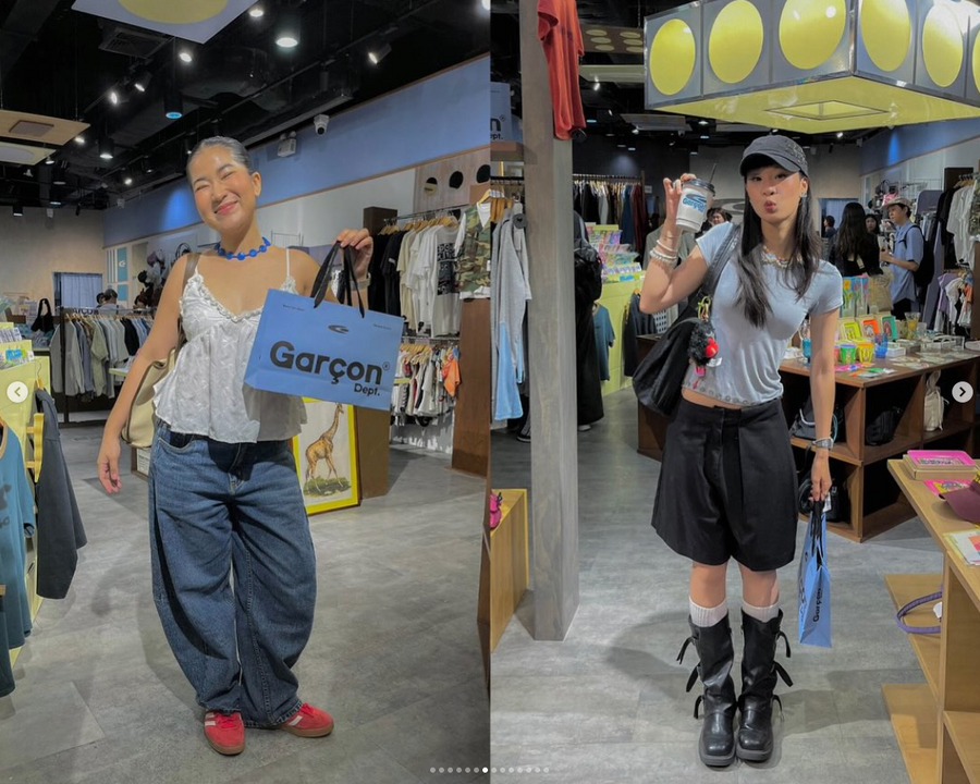 Garcon Dept. customers in store — 12