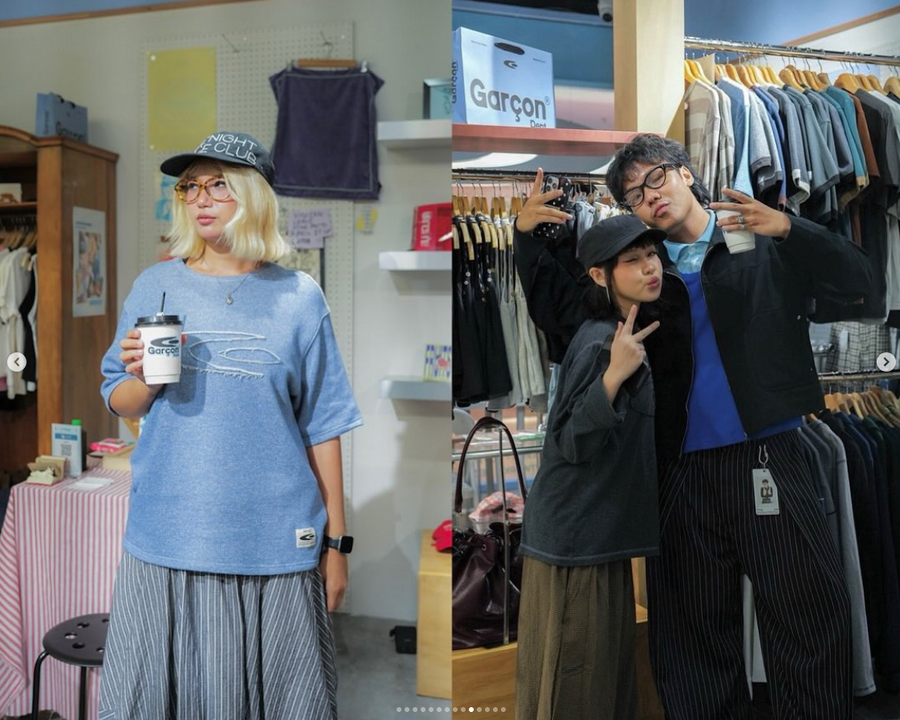 Garcon Dept. customers in store — 15