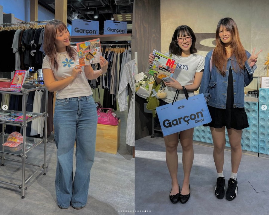Garcon Dept. customers in store — 17