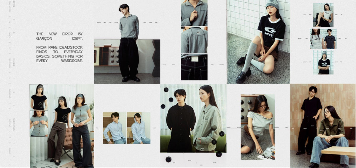 Garcon Dept. — The new drop