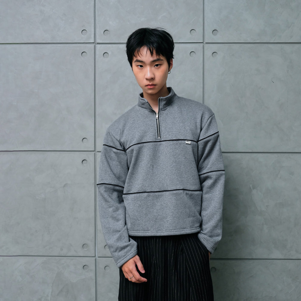Garcon Cutting Long sleeve turtleneck shirt