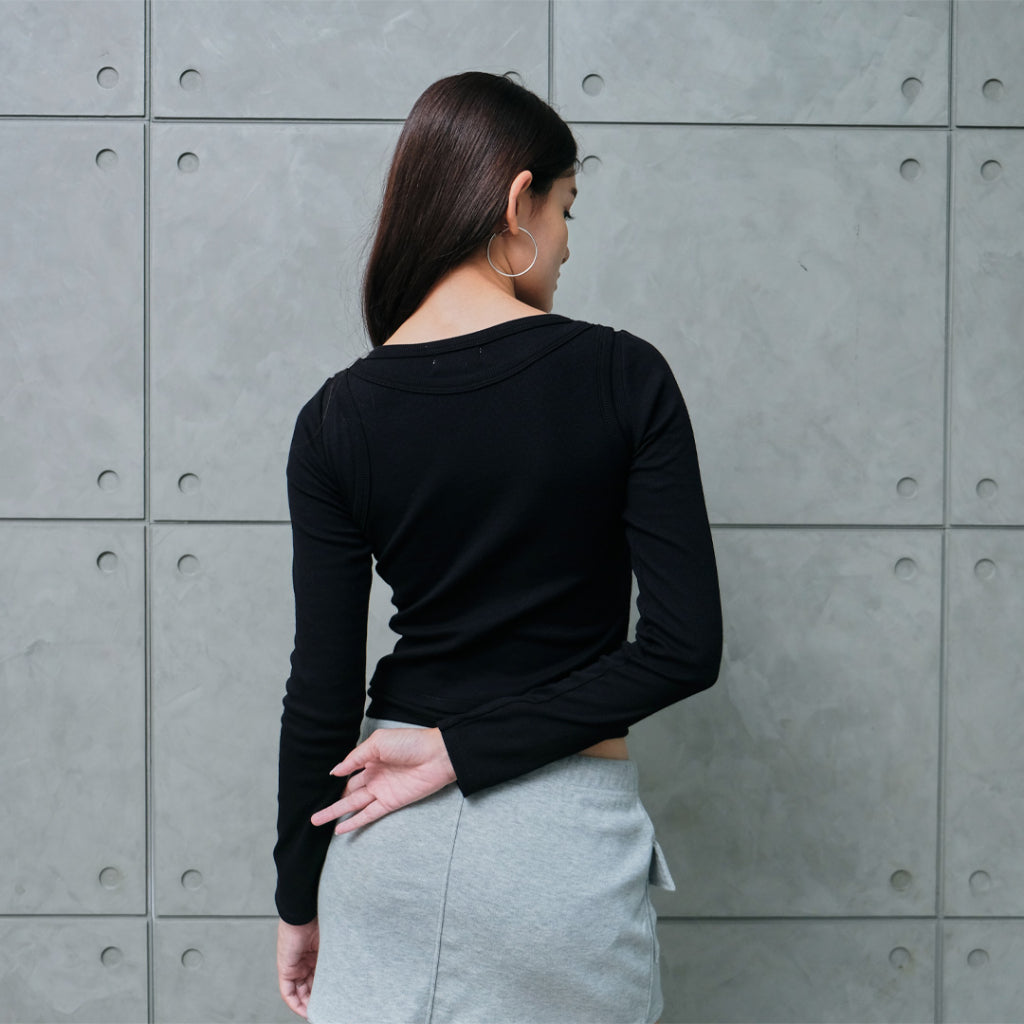 Two layer  tank long sleeve — 2