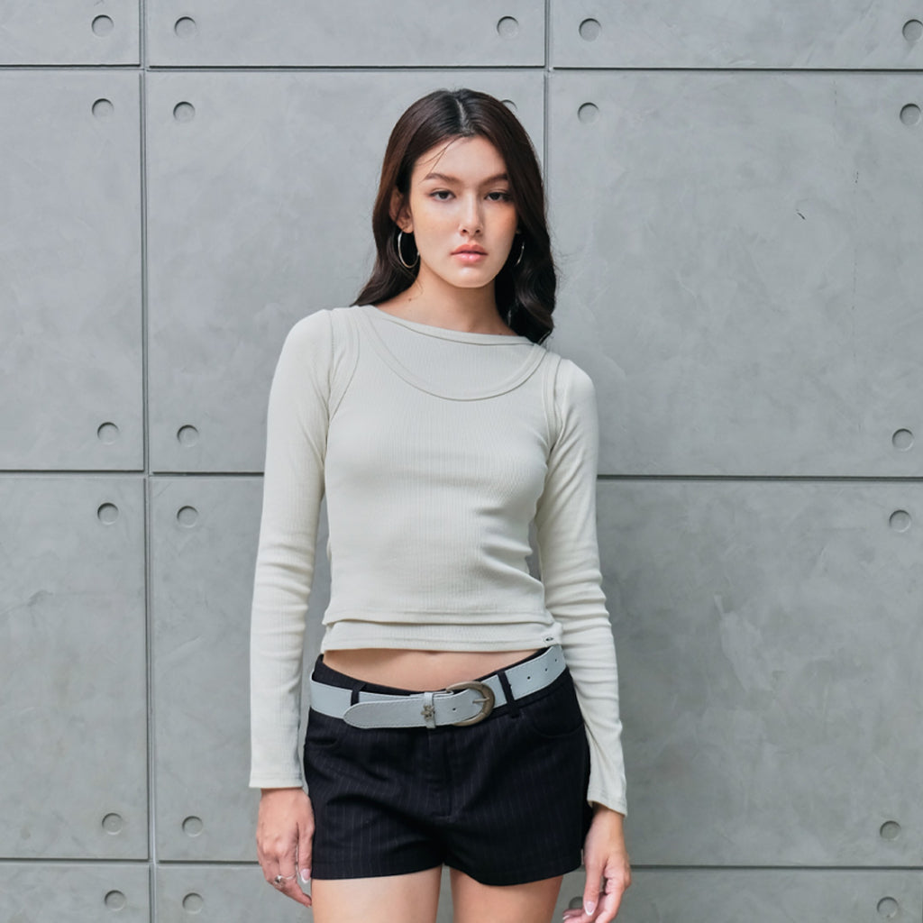 Two layer  tank long sleeve — 3