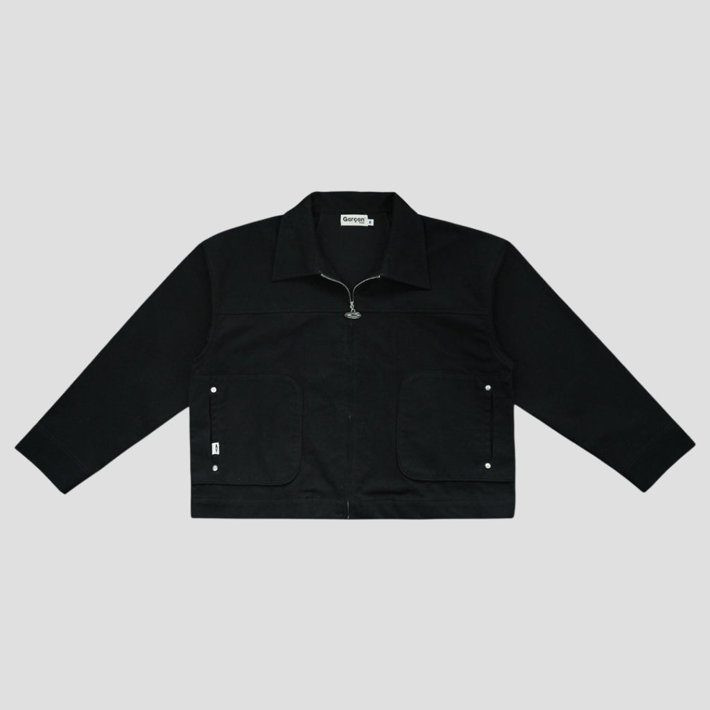 Garcon Black Boxy Jacket — 4