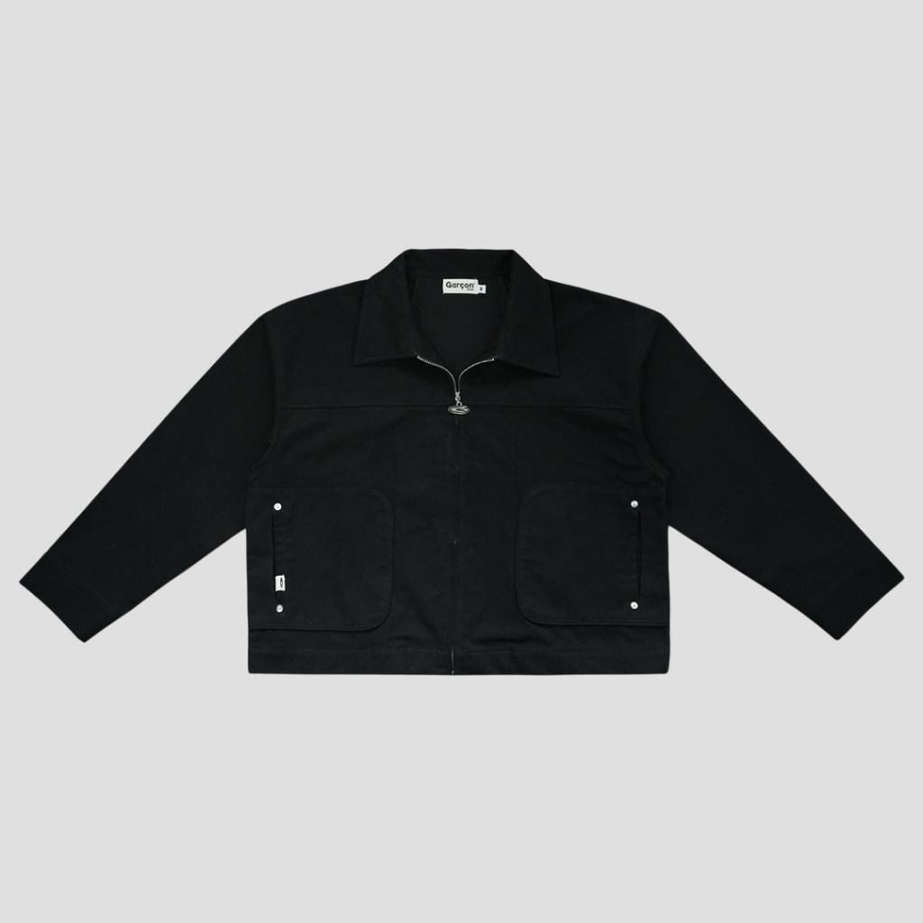 Garcon Black Boxy Jacket — 7