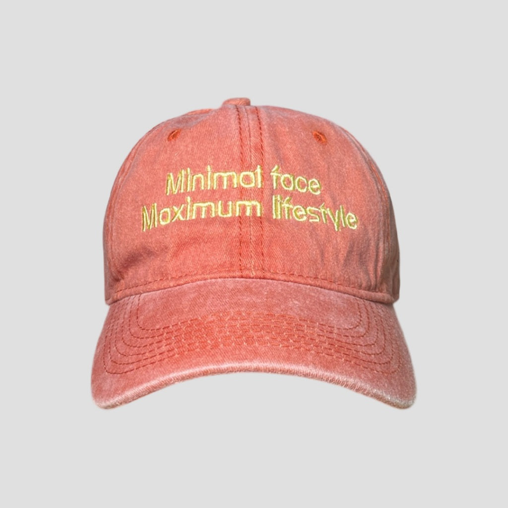 Basic cap Minimal (Orange)
