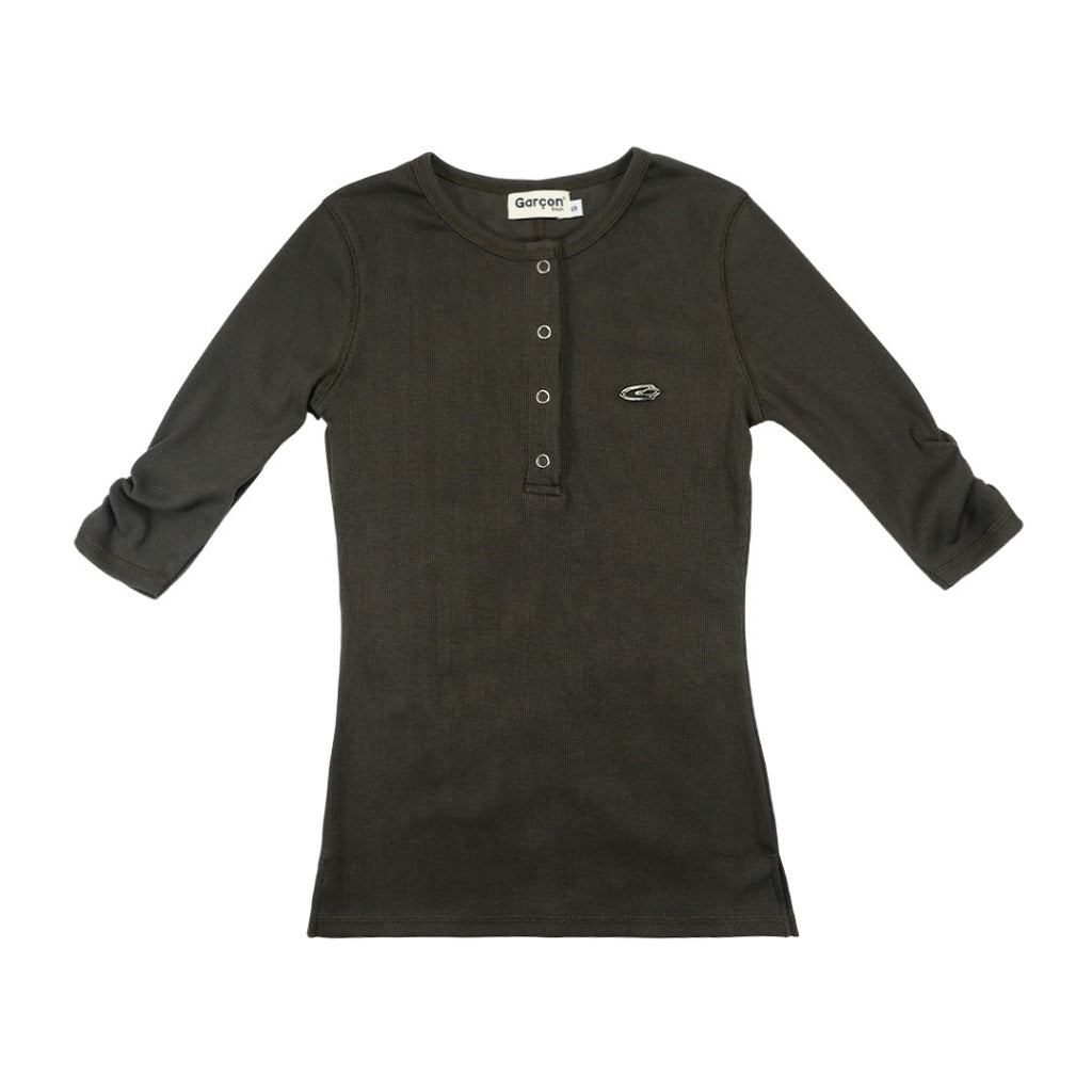 Garcon Loogo dept short grey shirt