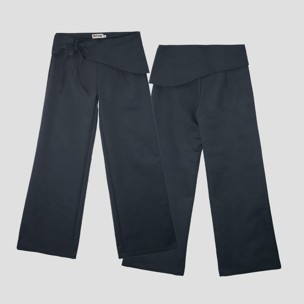 Two layers long pants Grey / L