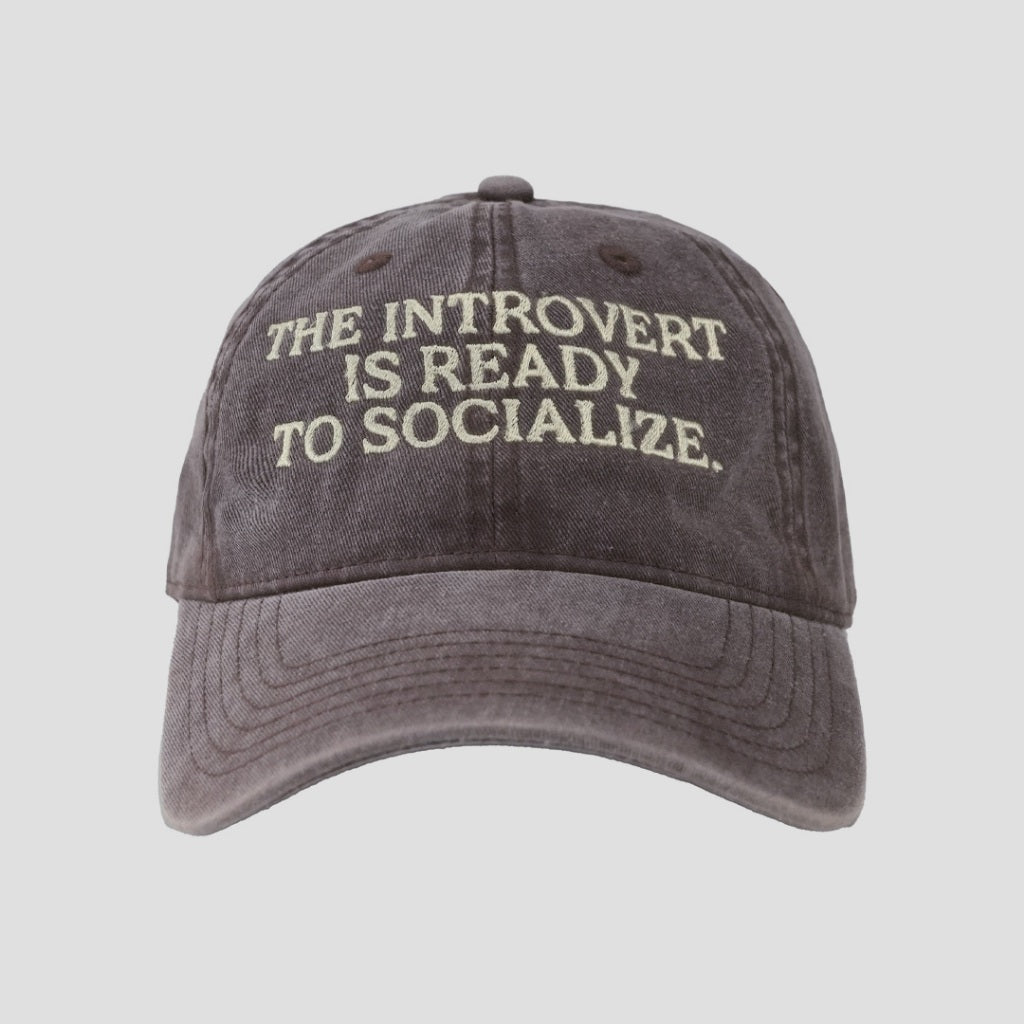 Basic cap Introvert (Brown)