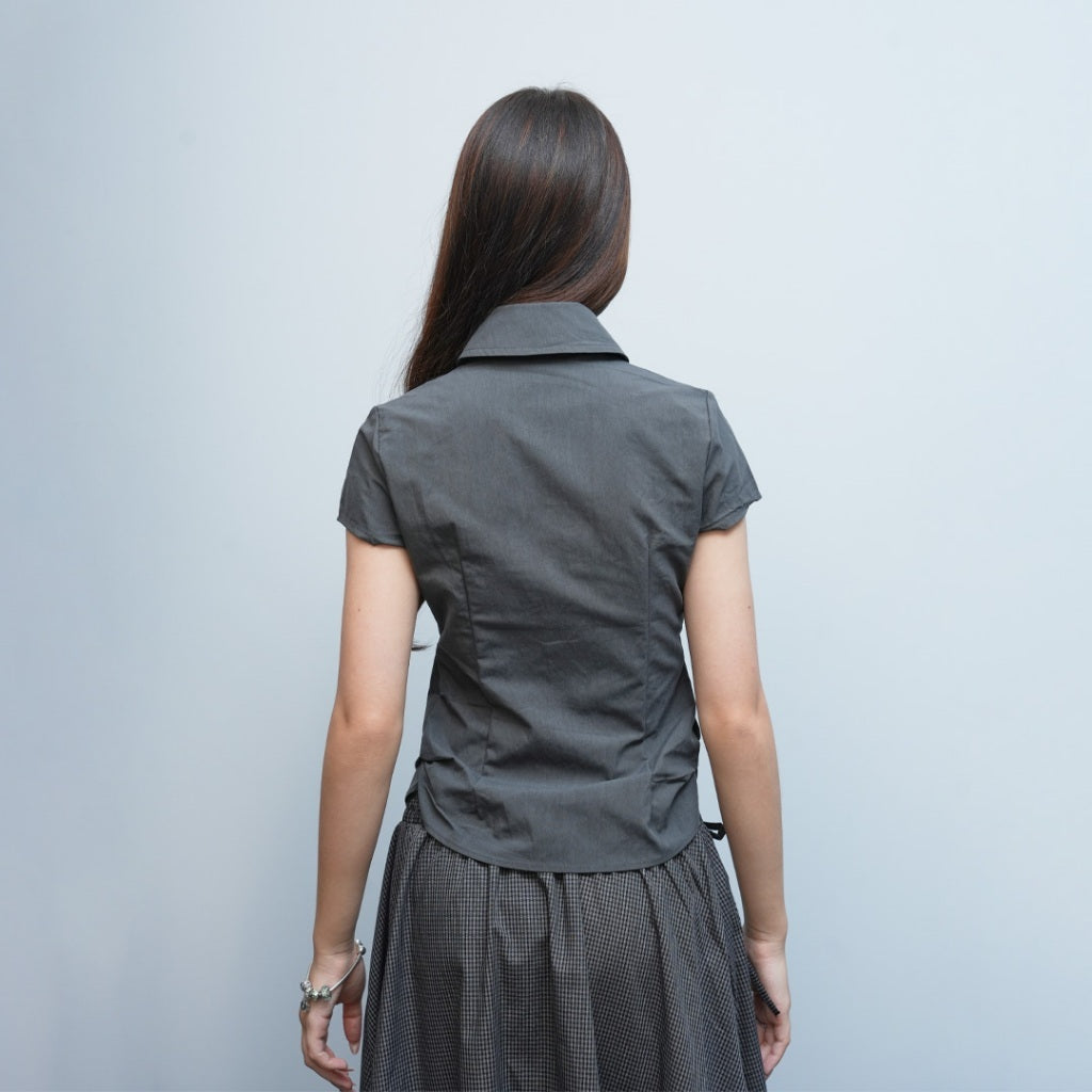 Layered Button-Up Top