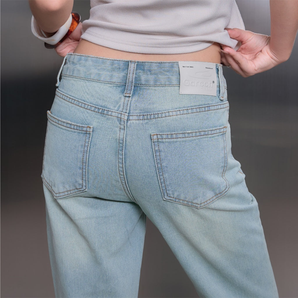 Garcon fade blue Bootcut jeans