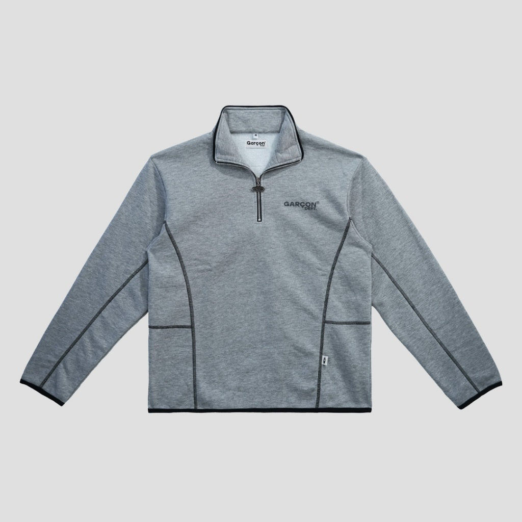 Garcon grey logo cutting Long sleeve shirt