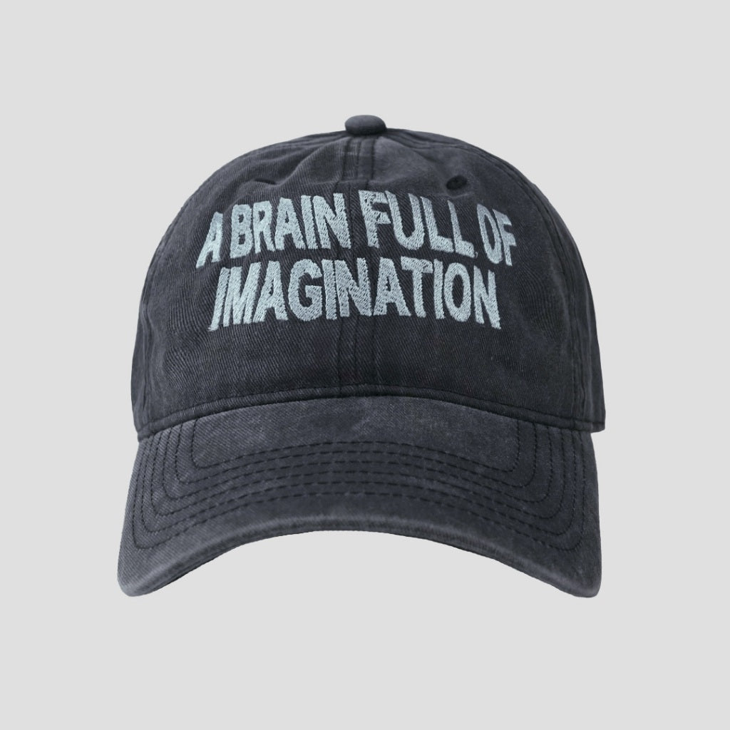 Basic cap A brain (Black fade)