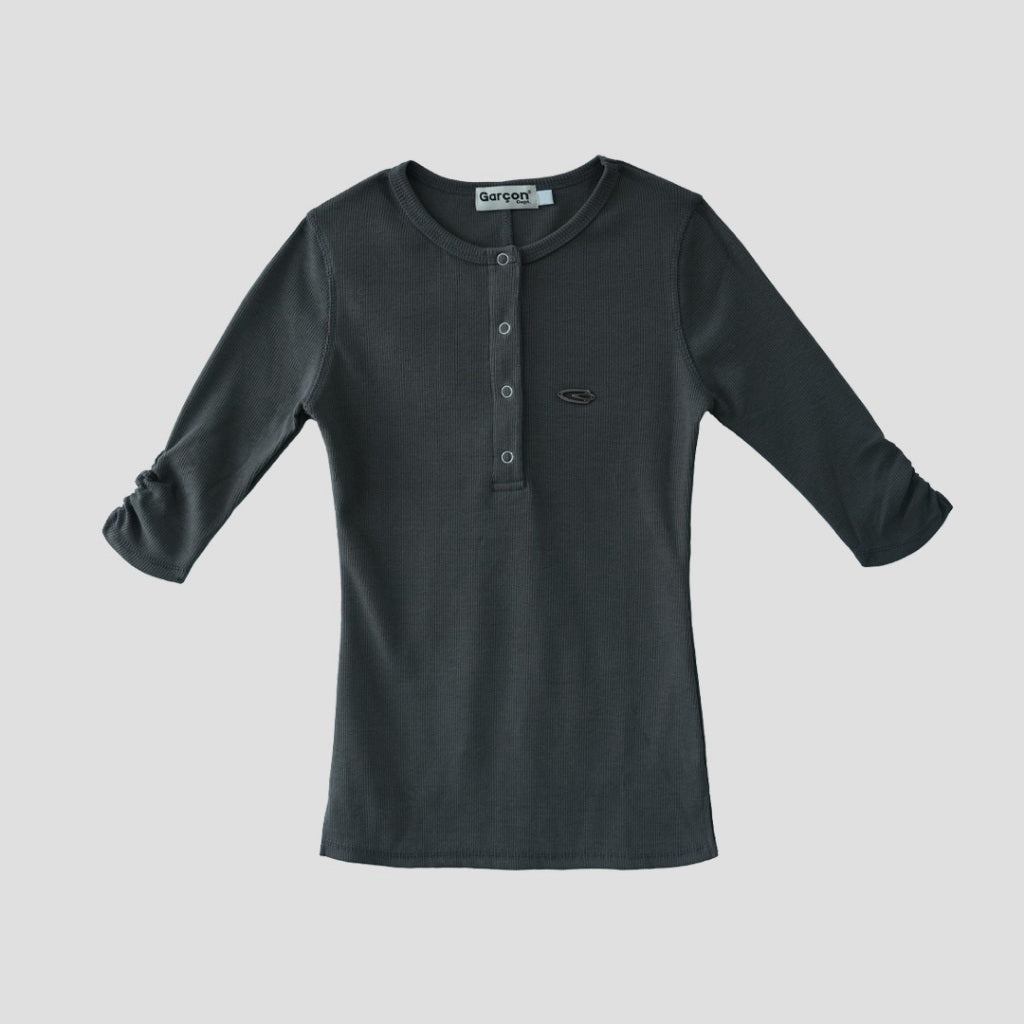 Garcon Loogo dept short grey shirt