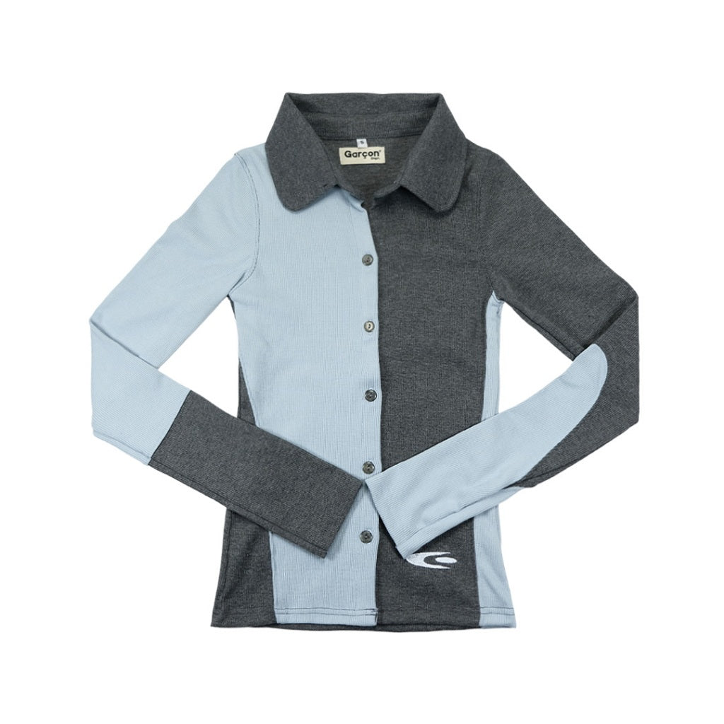 Garcon two tone cutting shirt