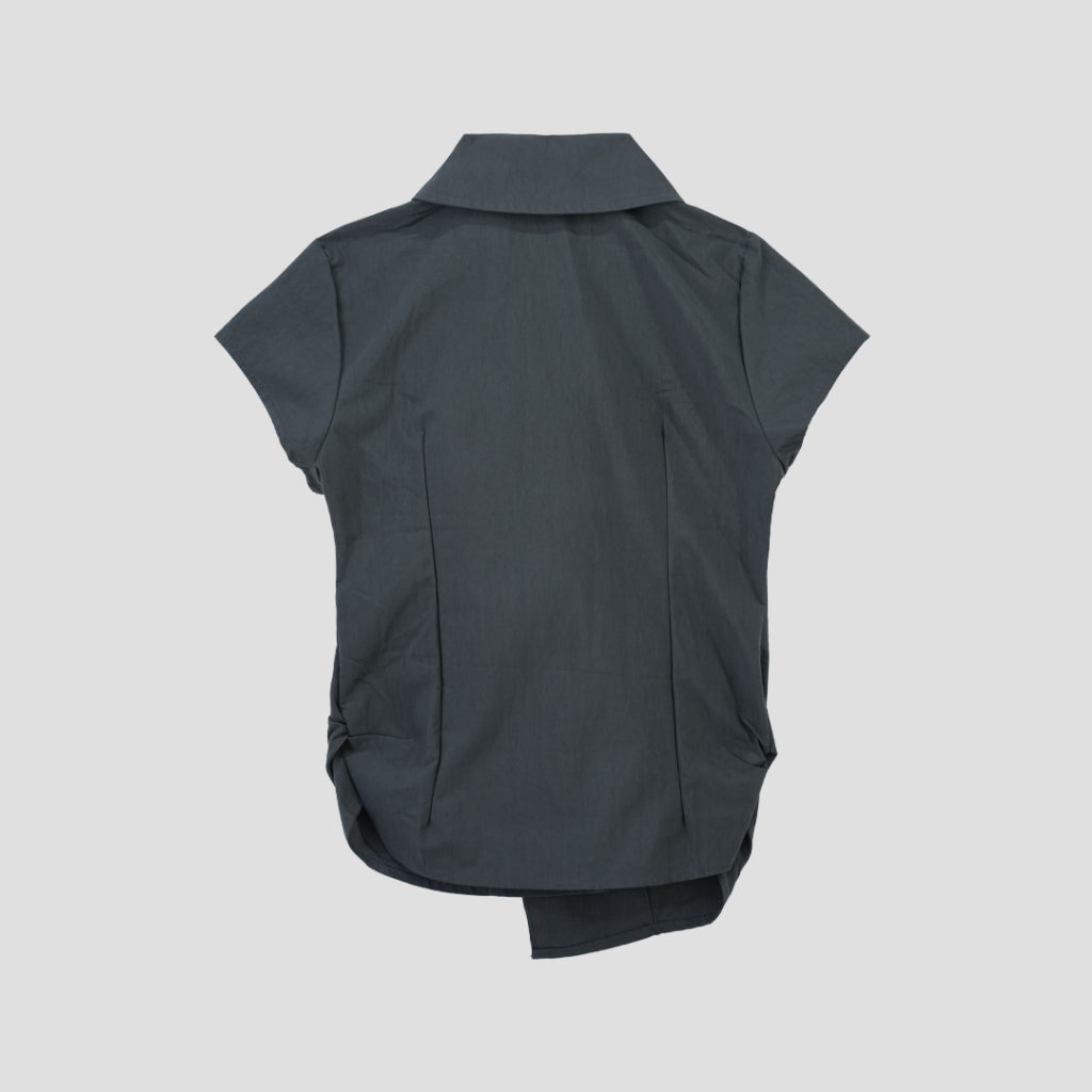 Layered Button-Up Top