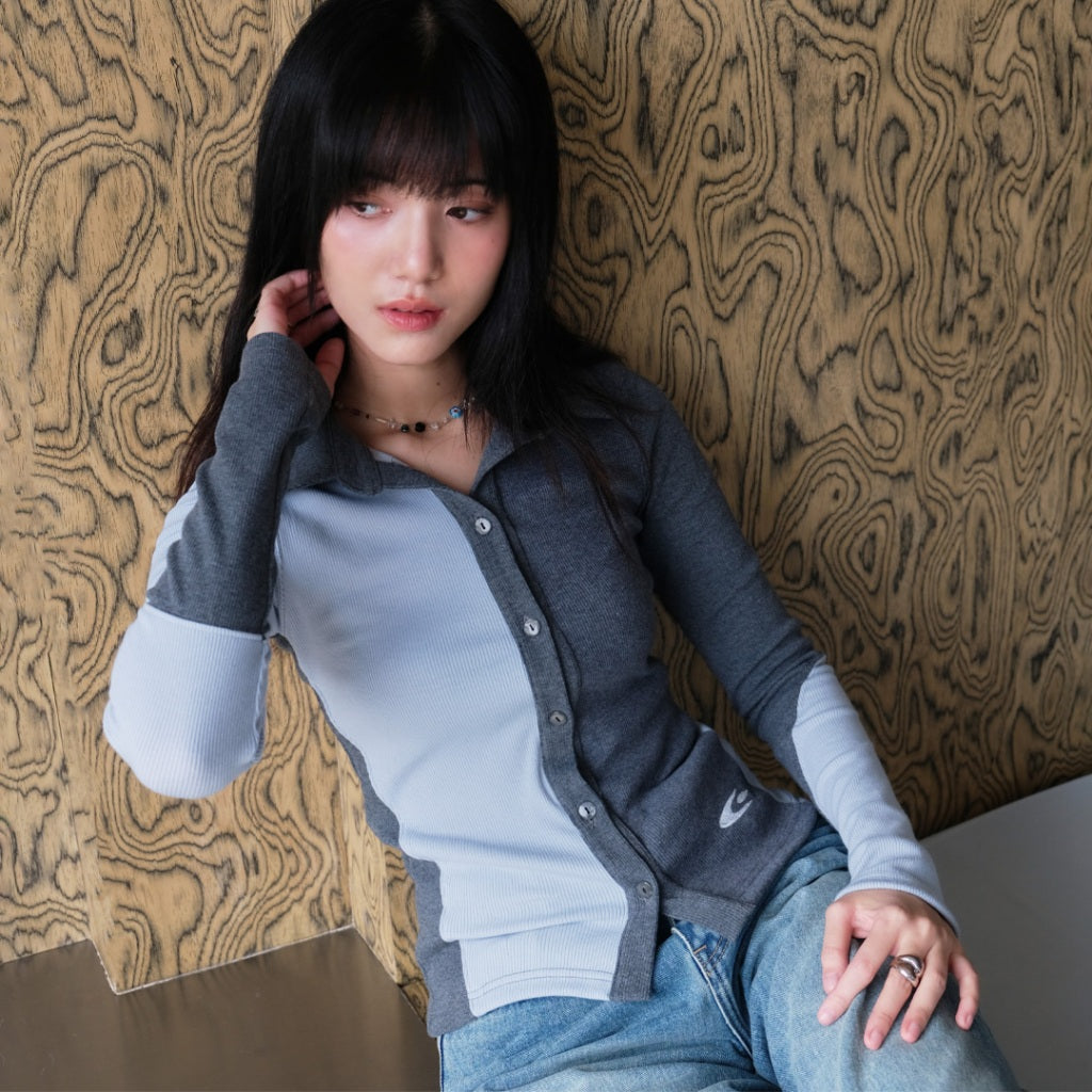 Garcon two tone cutting shirt