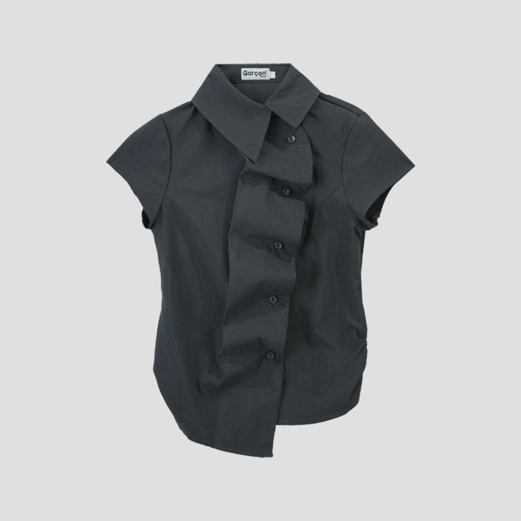 Layered Button-Up Top