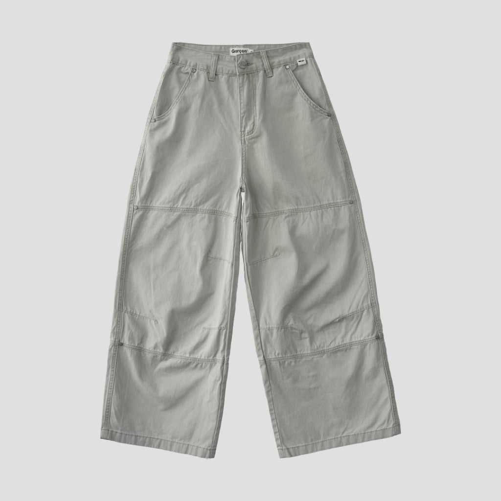 Garcon retro brown casual pants