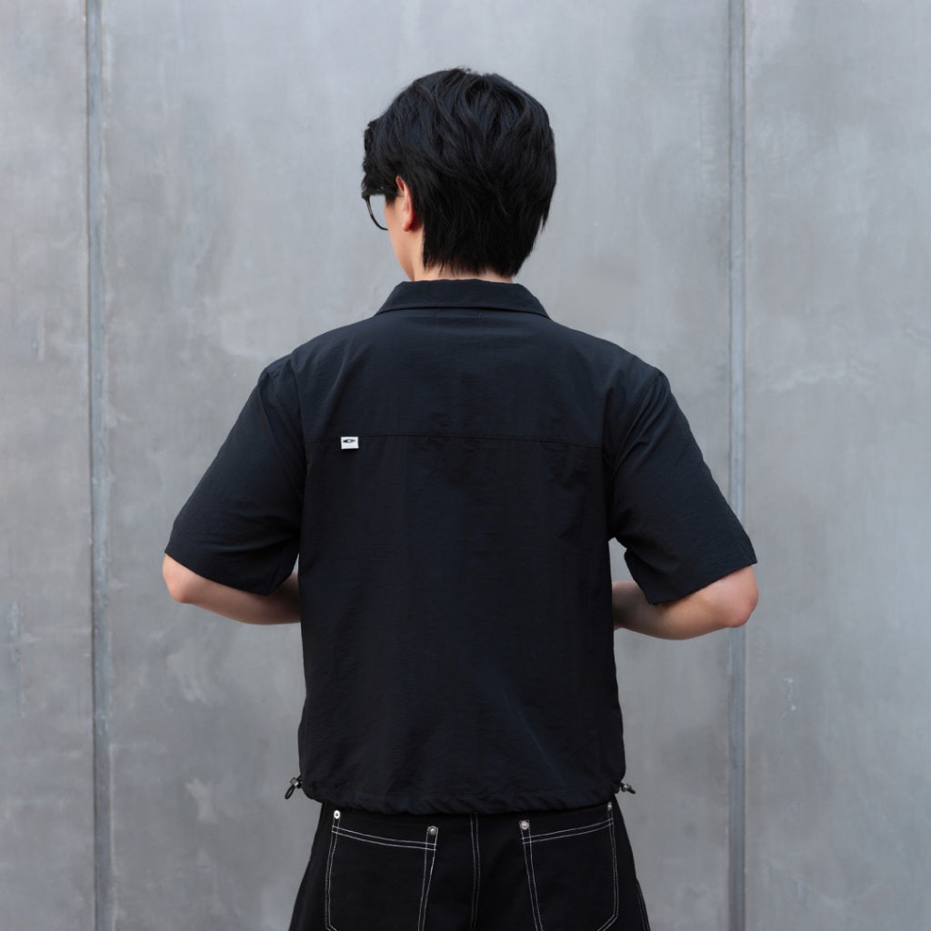 Garcon Two pocket nylon boxy shirt